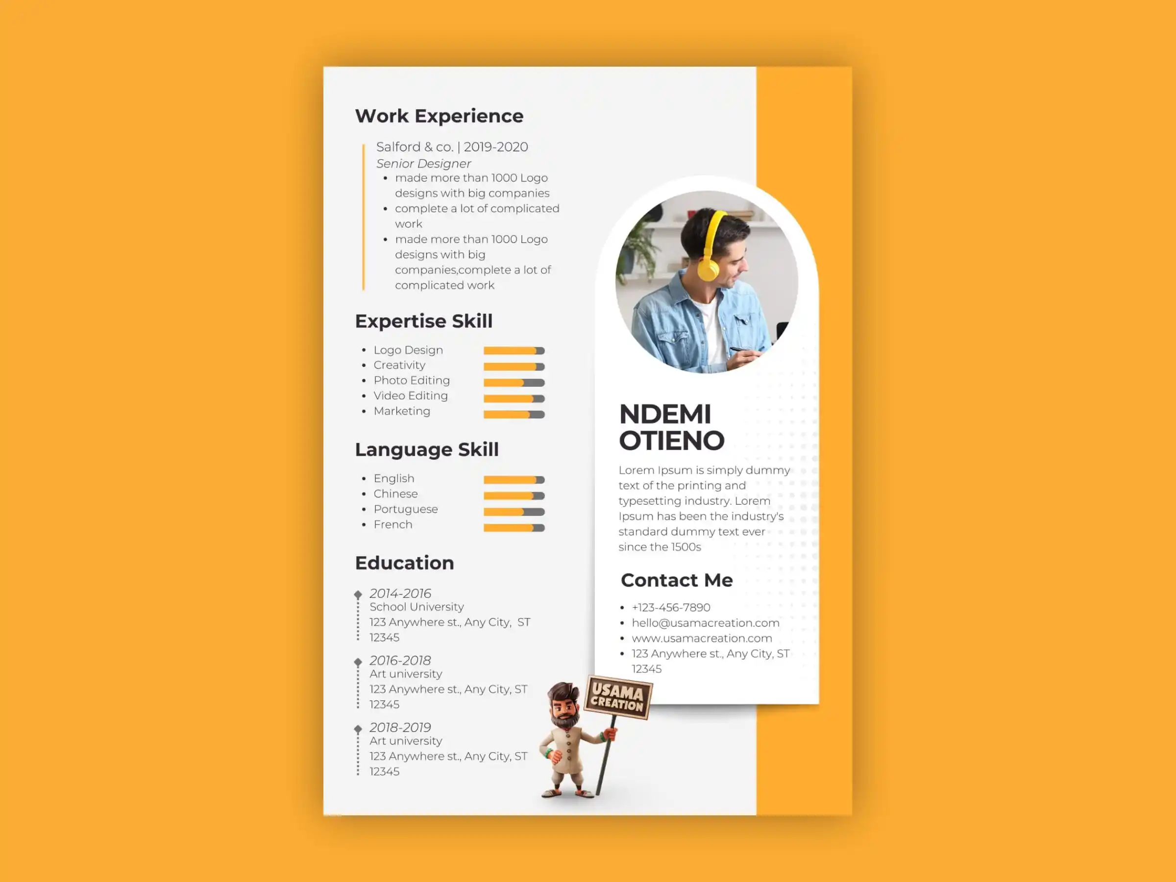 Resume Design 4