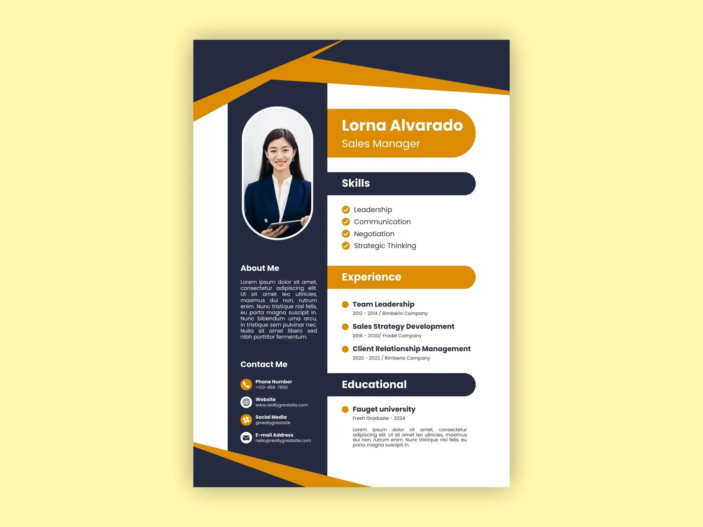 Resume Design 6